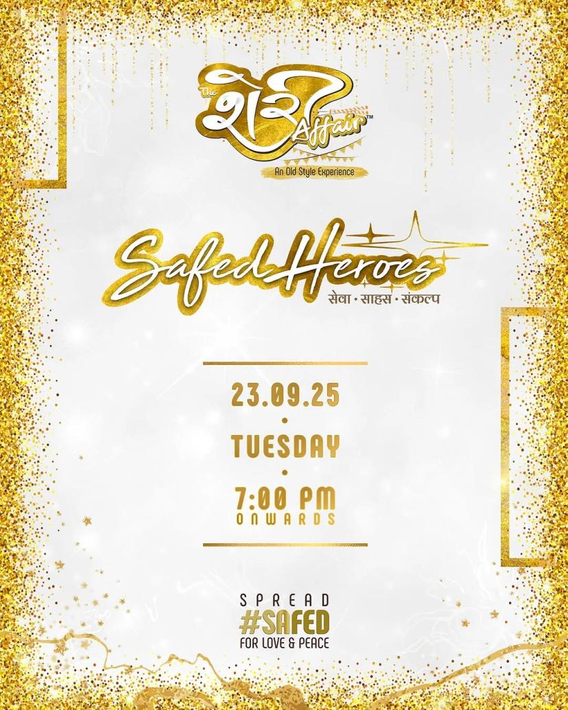 Safed Heroes Garba Ahmedabad 2025: The City’s Most Elite Navratri Celebration