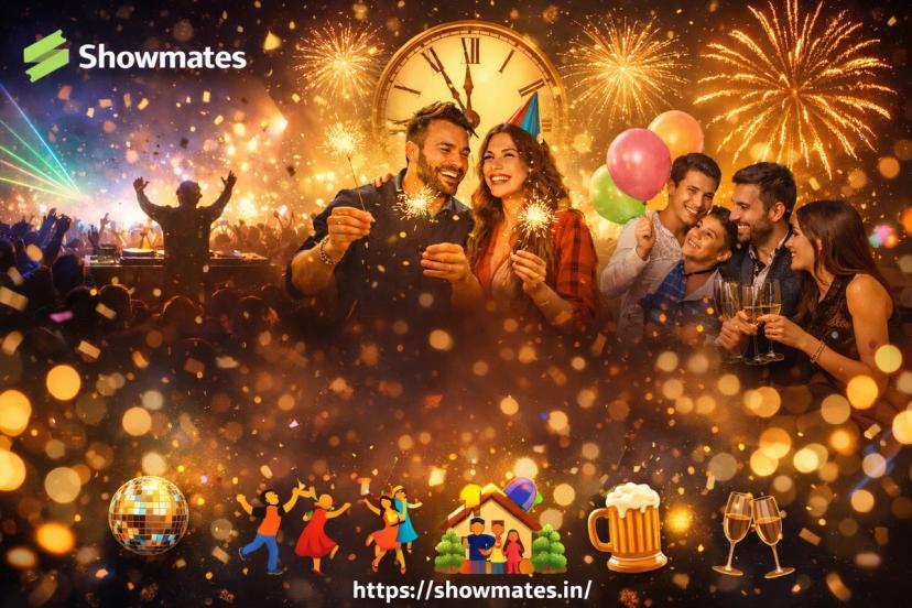 Top New Year Events We Organise on Showmates Every Year