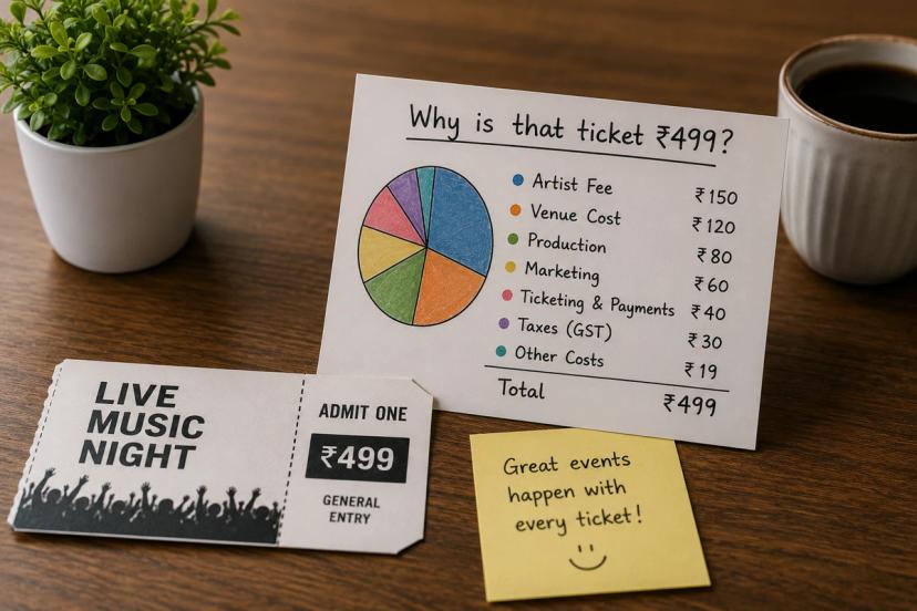 Why Is That Ticket ₹499? How Event Ticket Pricing in India Actually Works
