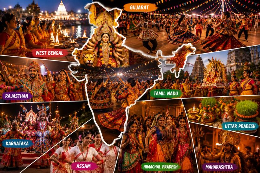 Navratri Across India: How 9 States Celebrate Nine Nights