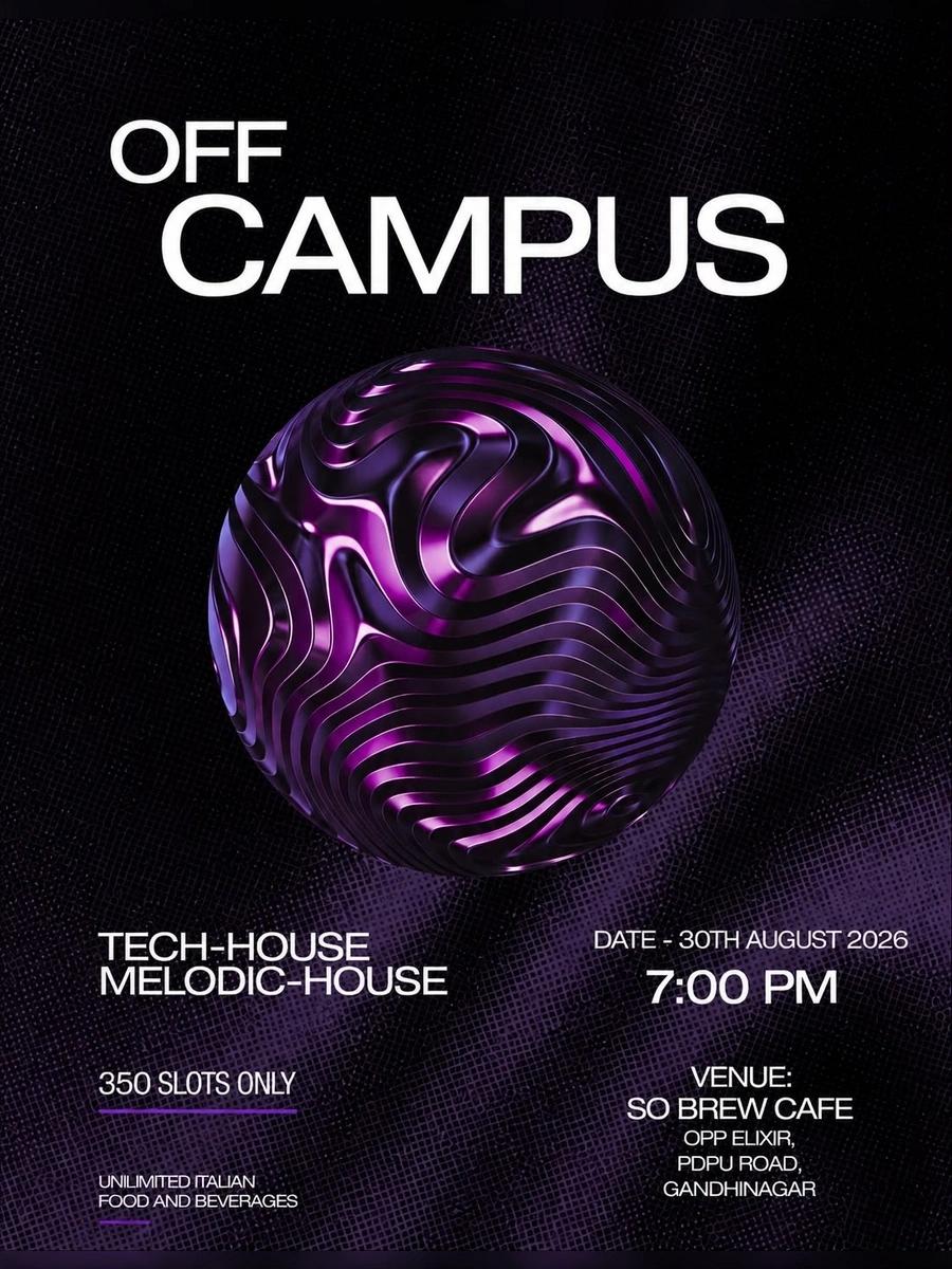 OFF CAMPUS - Gandhinagar Biggest Freshers